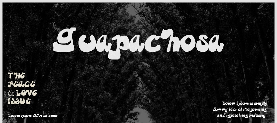 Guapachosa Font