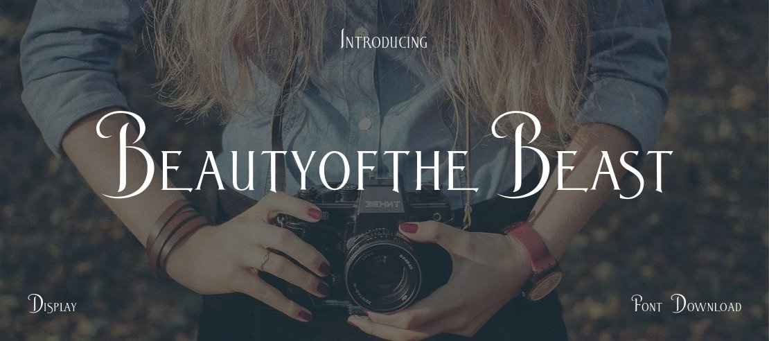 BeautyoftheBeast Font