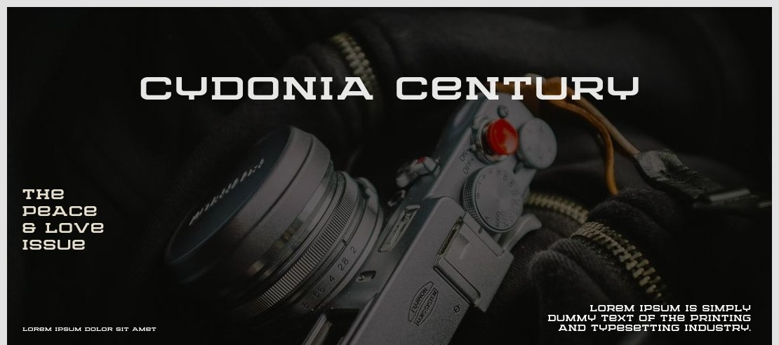 Cydonia Century Font Family