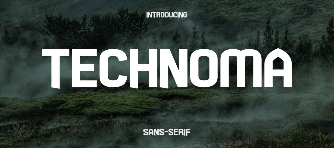 Technoma Font