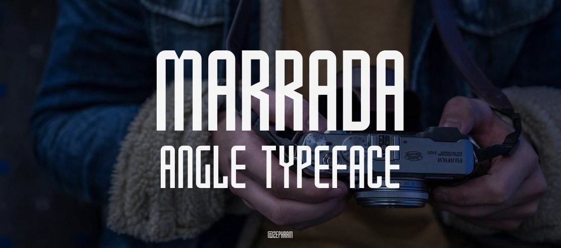 Marrada Angle Font Family