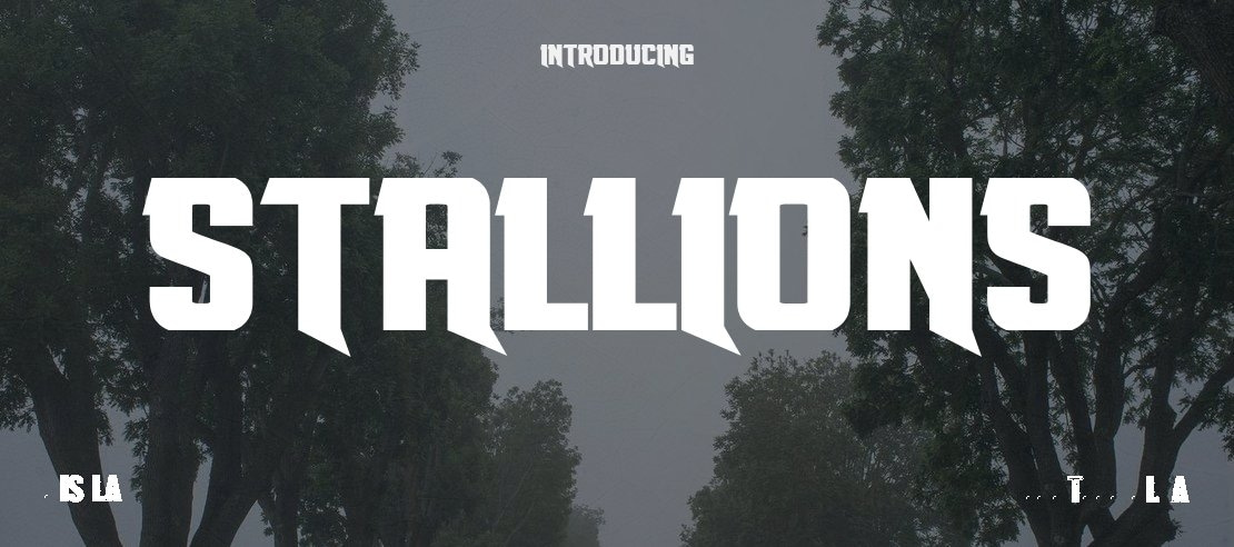 Stallions Font