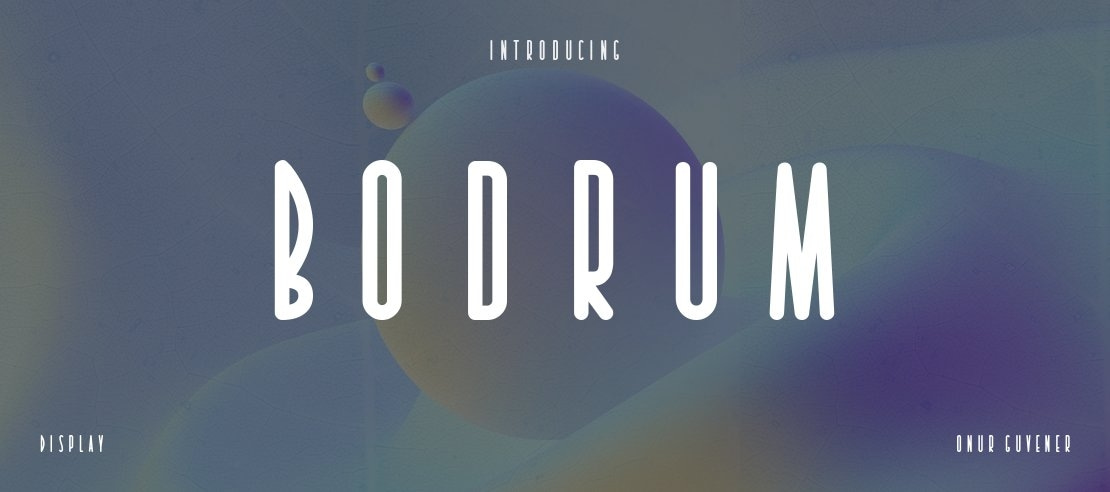 Bodrum Font