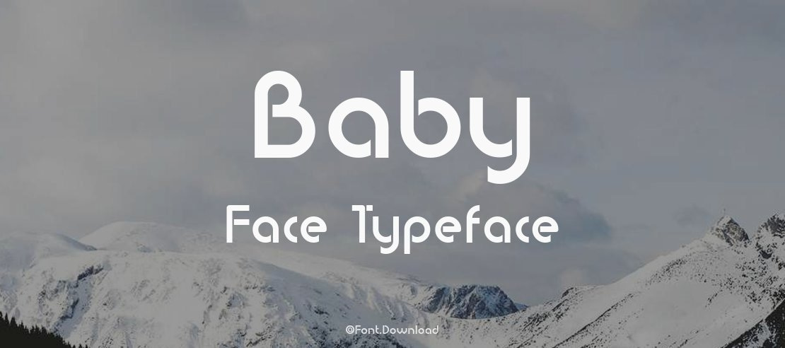 Baby Face Font