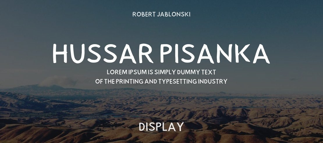 Hussar Pisanka Font Family