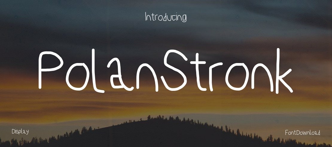 PolanStronk Font Family