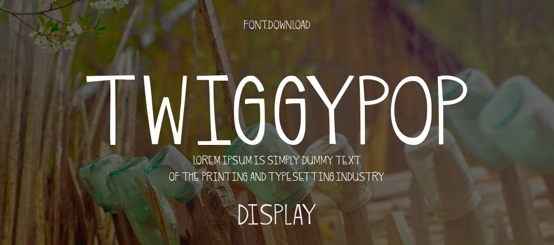 TwiggyPop Font Family