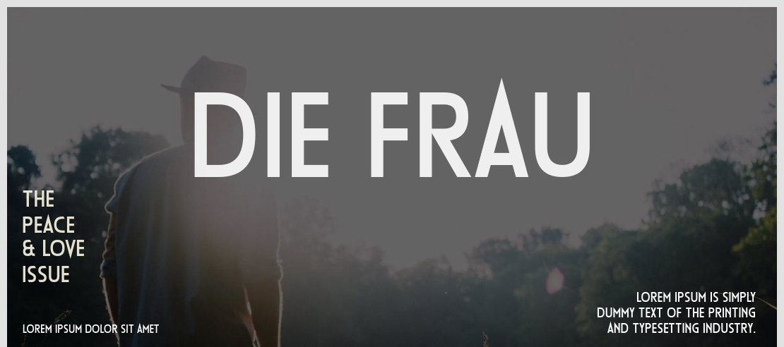 Die Frau Font