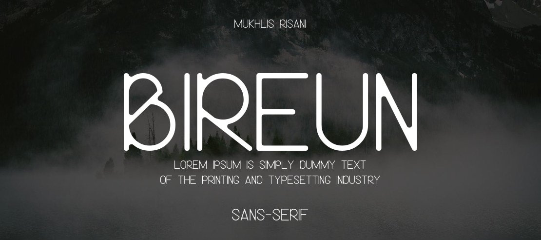 Bireun Font