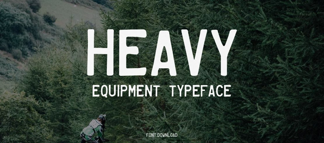 Heavy Equipment Font