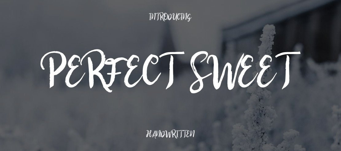 Perfect Sweet Font