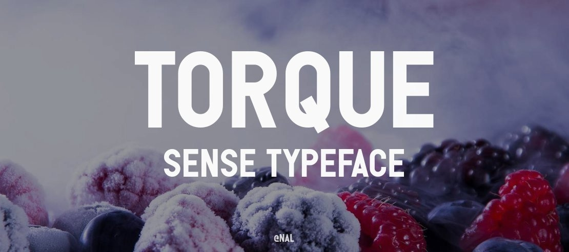 Torque Sense Font