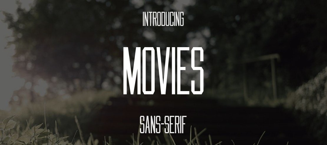 Movies Font