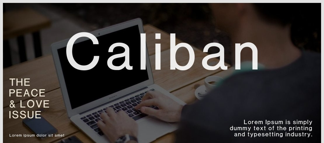 Caliban Font