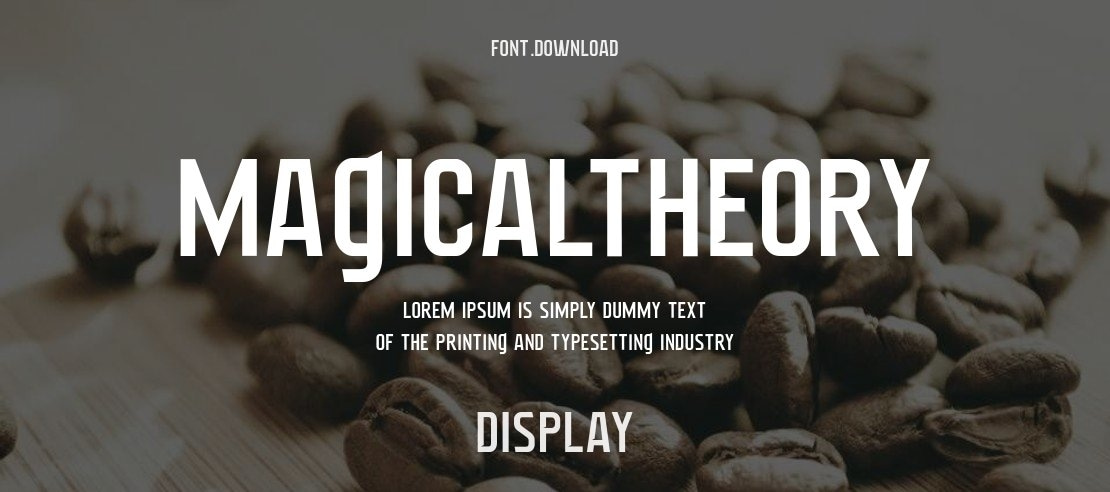 magicaltheory Font