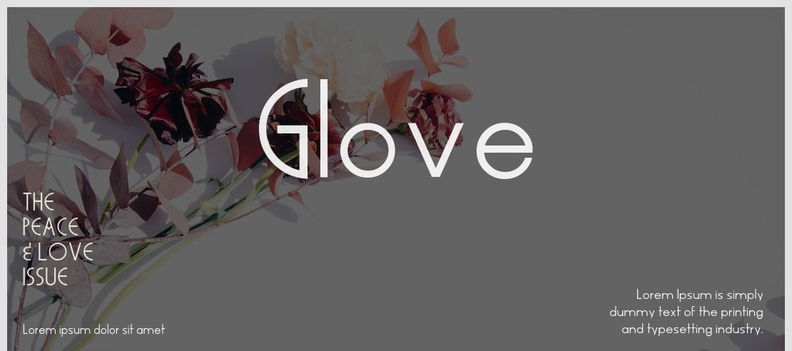 Glove Font