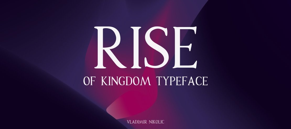 Rise of Kingdom Font