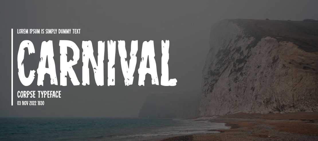 Carnival Corpse Font Family