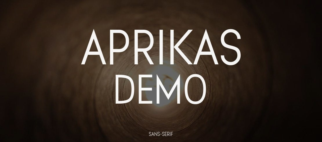 Aprikas  Demo Font Family