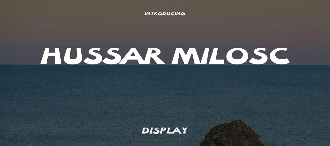 Hussar Milosc Font Family