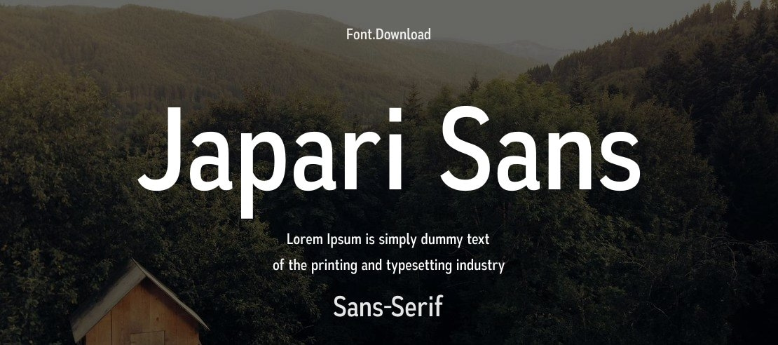Japari Sans Font