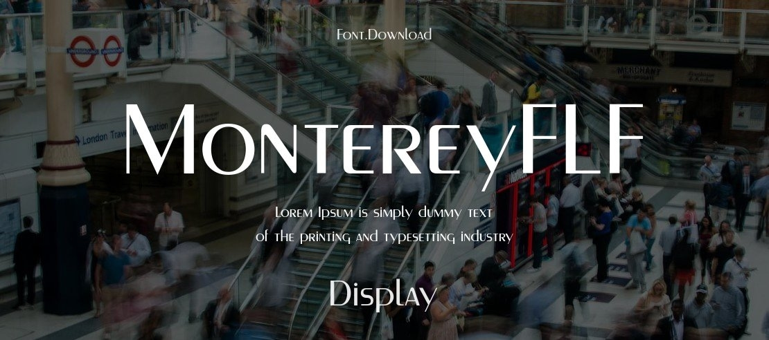 MontereyFLF Font Family