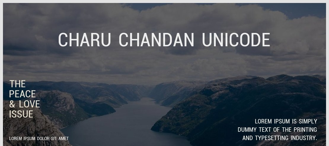 Charu Chandan Unicode Font