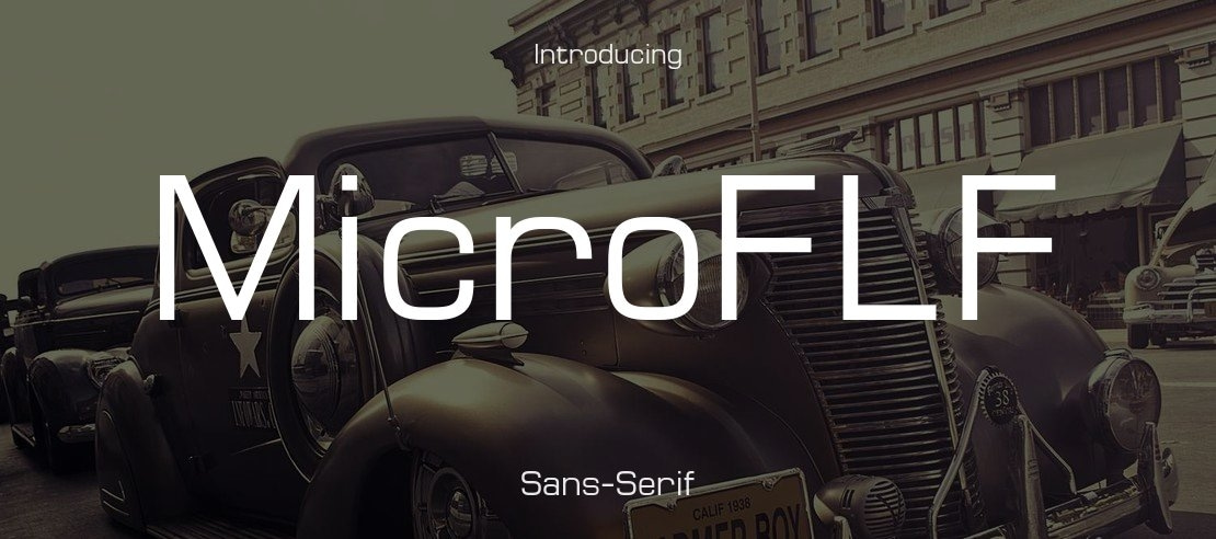 MicroFLF Font Family