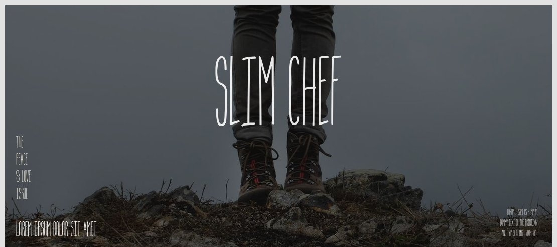 Slim Chef Font