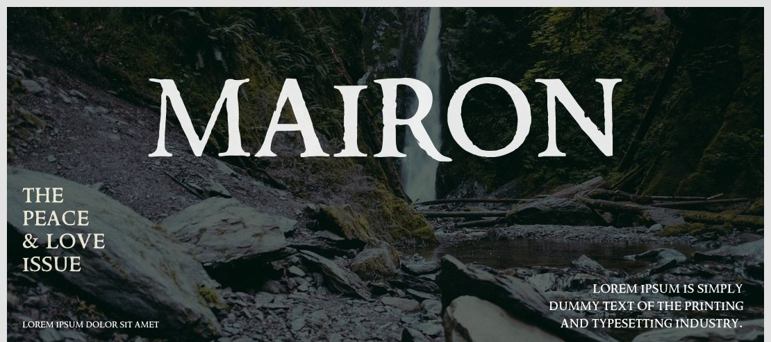 Mairon Font