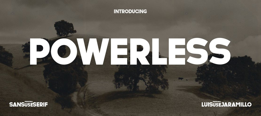 POWERLESS Font