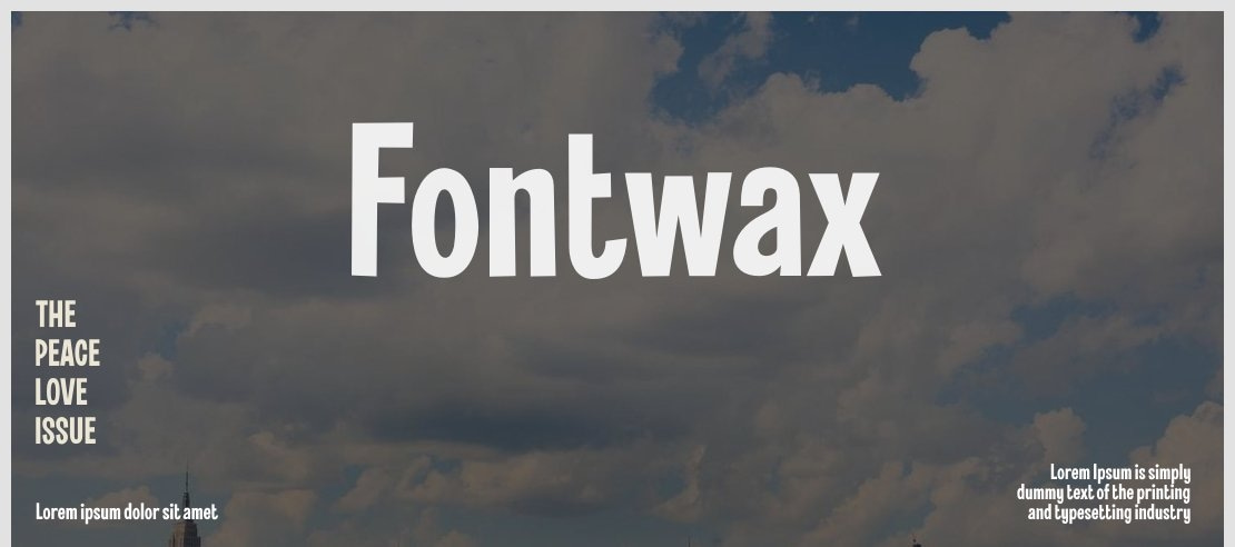 Fontwax Font