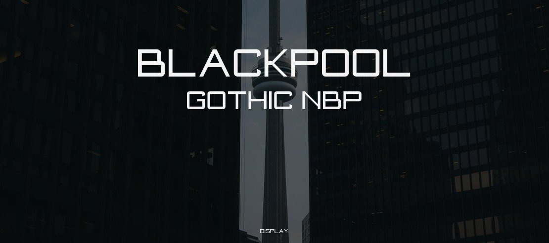 Blackpool Gothic NBP Font