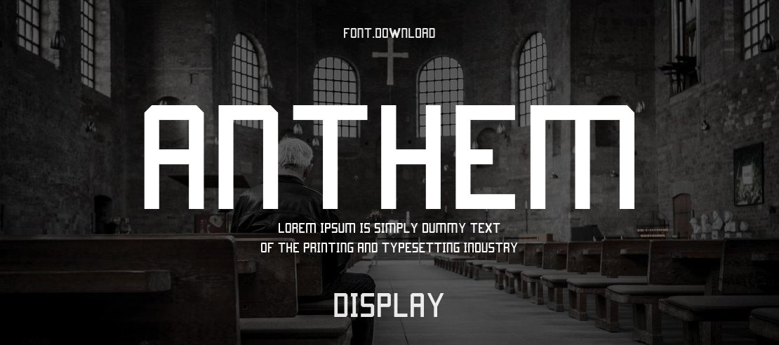 Anthem Font