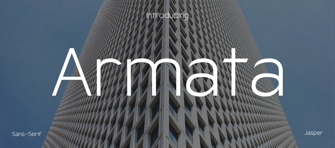 Armata Font Family