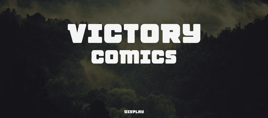 Victory Comics Font Family