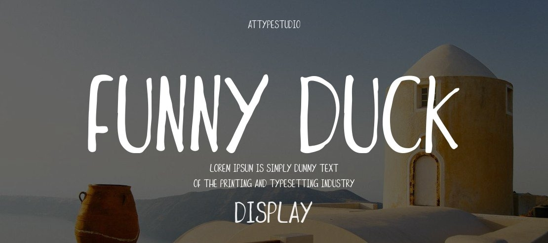 Funny Duck Font