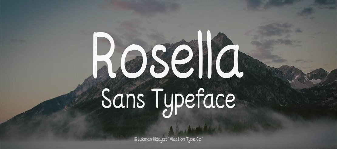 Rosella Sans Font Family
