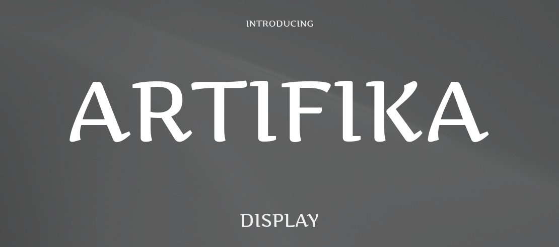 Artifika Font