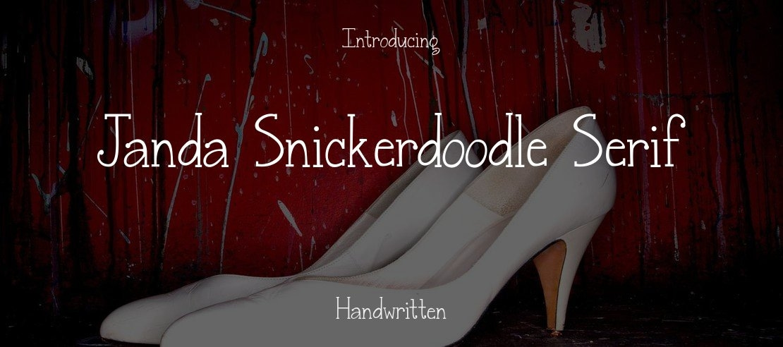 Janda Snickerdoodle Serif Font Family