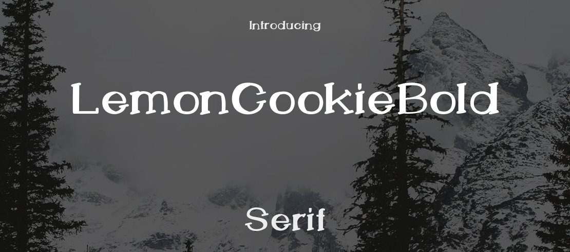 LemonCookieBold Font Family