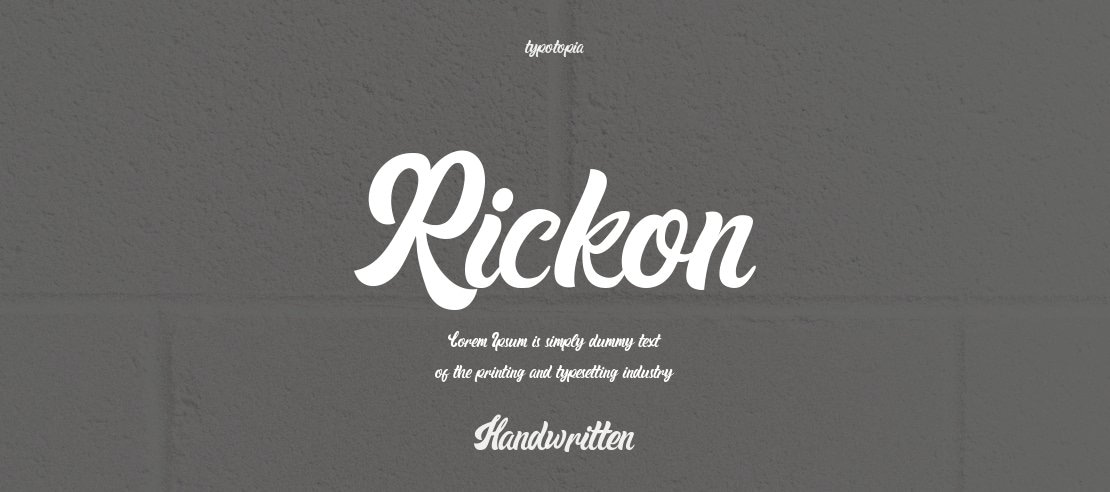 Rickon Font