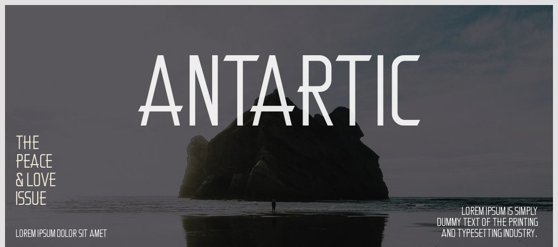 Antartic Font