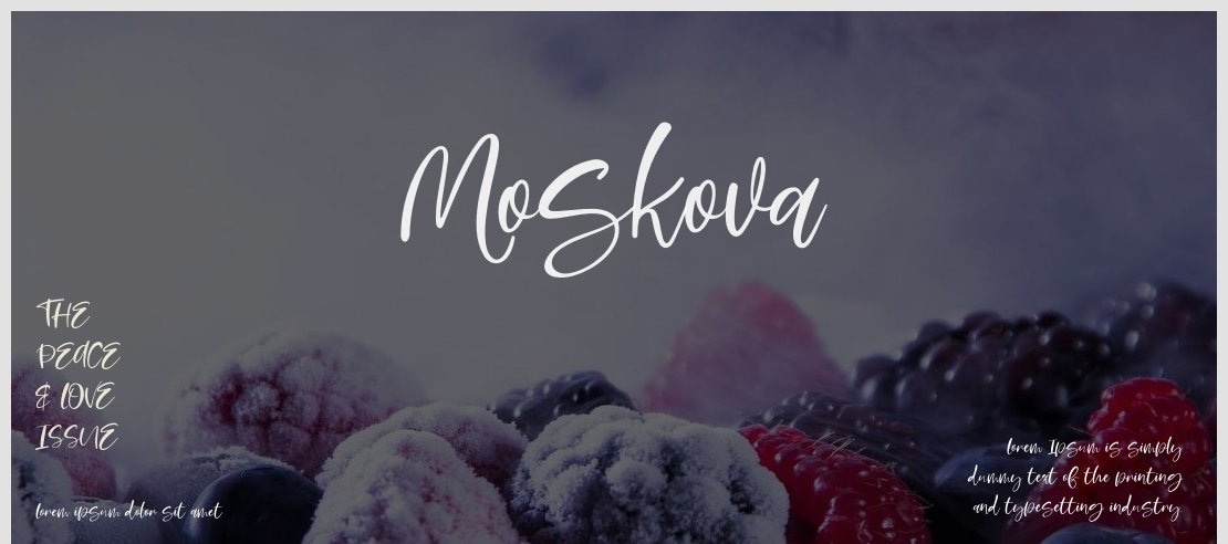 Moskova Font