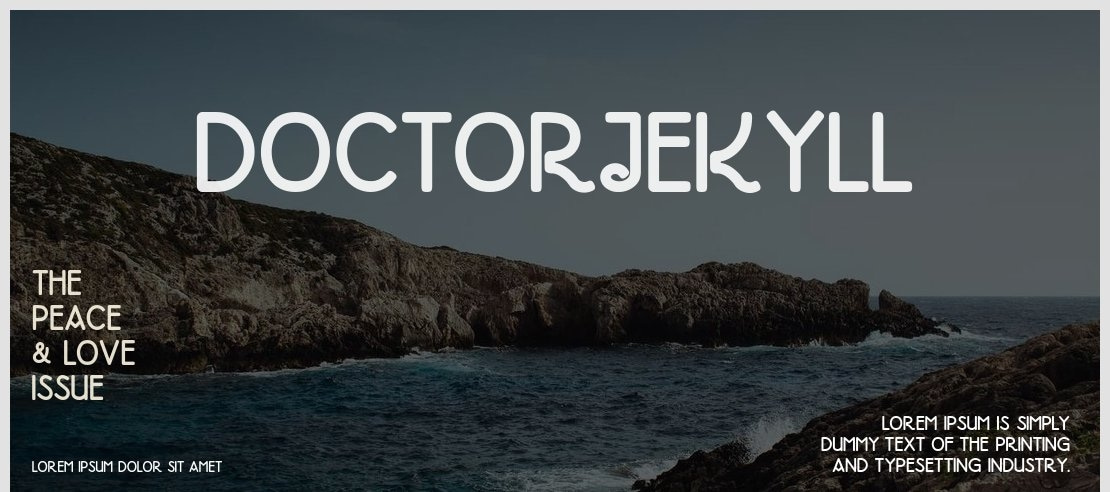 DoctorJekyll Font Family