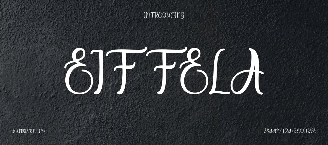 eiffela Font