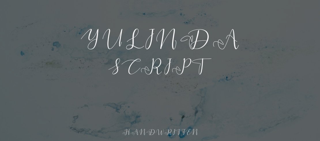 Yulinda Script Font