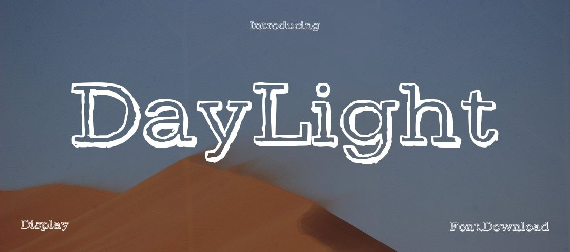 DayLight Font