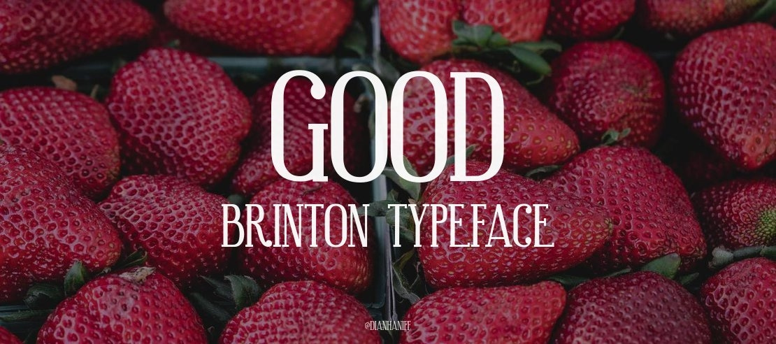 Good Brinton Font