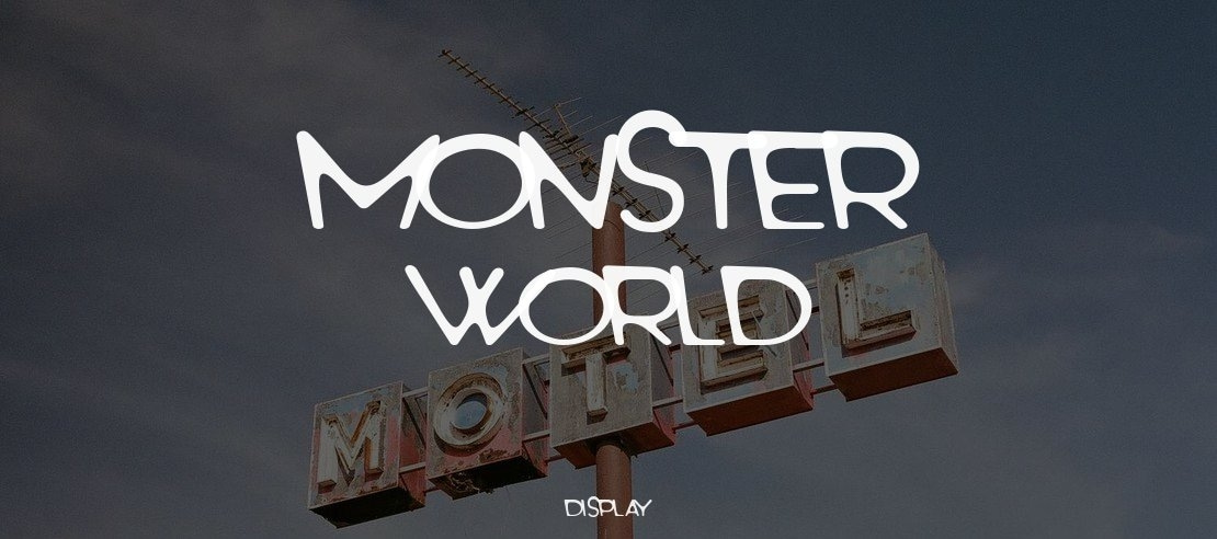 Monster World Font